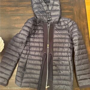 Moncler Quilted Navy Jacket